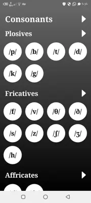 Phonetics Guide android App screenshot 9